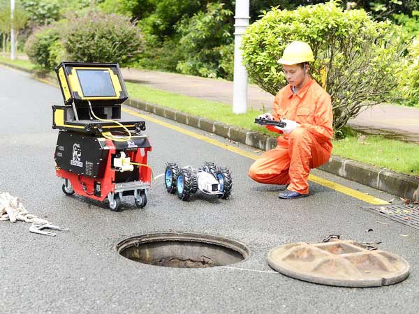 荥经管道机器人检测